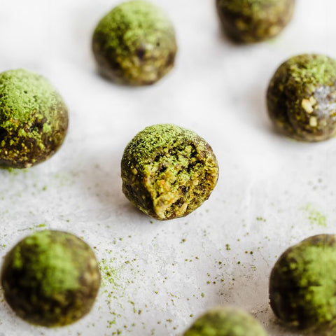 Ginger Matcha Energy Balls: Fuel on the Go