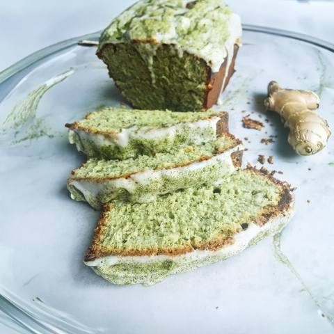 Ginger Matcha Tea Cake: A Sweet Retreat