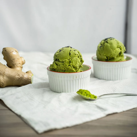 Ginger Matcha Ice Cream: A Cool Indulgence