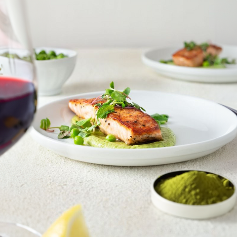 Ginger Matcha Salmon: A Main Course with a Twist