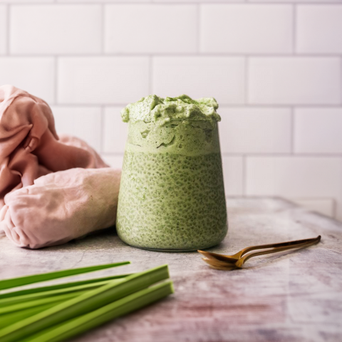 Lemongrass Matcha Chia Pudding: A Breakfast Reimagined