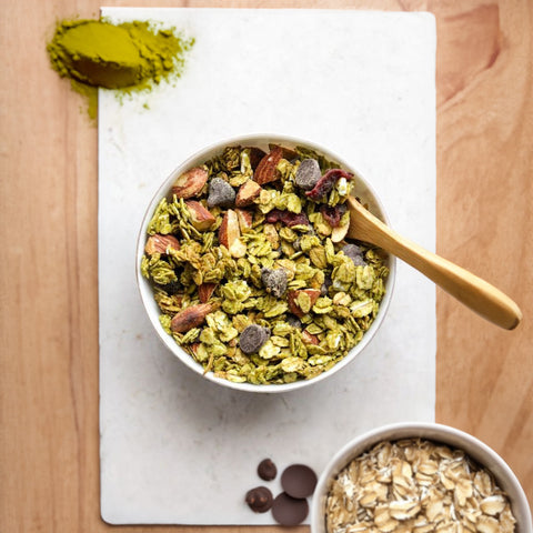 Lemongrass Matcha Granola: A Crunchy Start to the Day